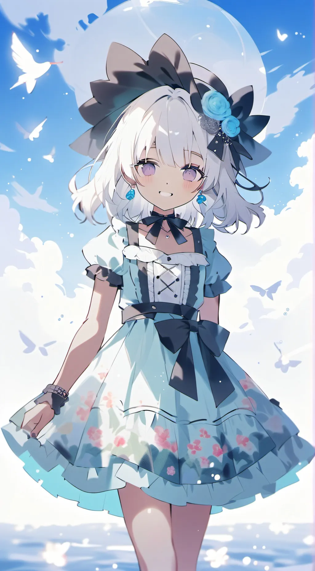 ai character: bunny background