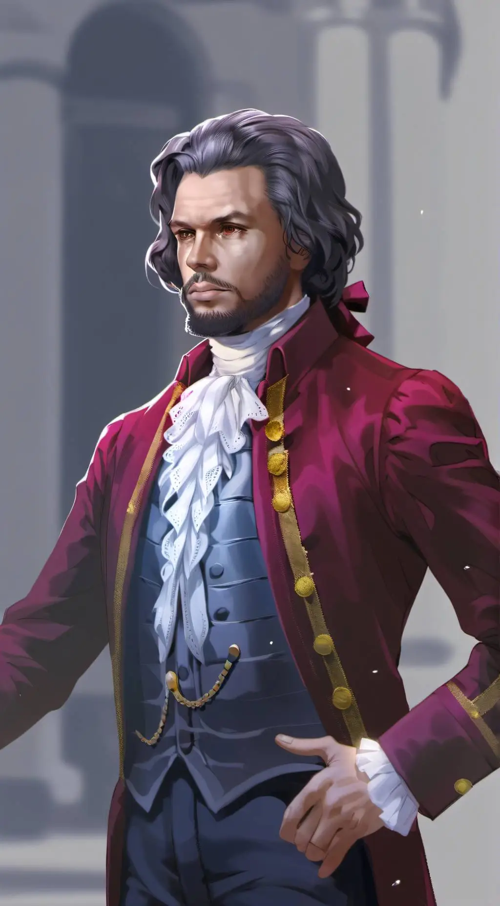 ai character: Thomas Jefferson  background