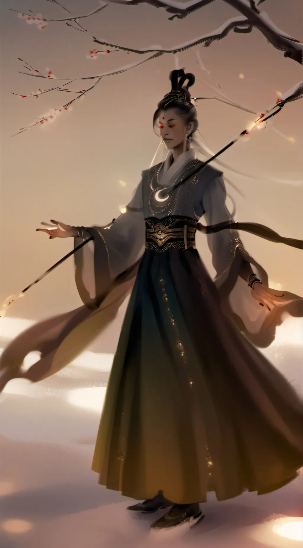 ai character: Angel  background