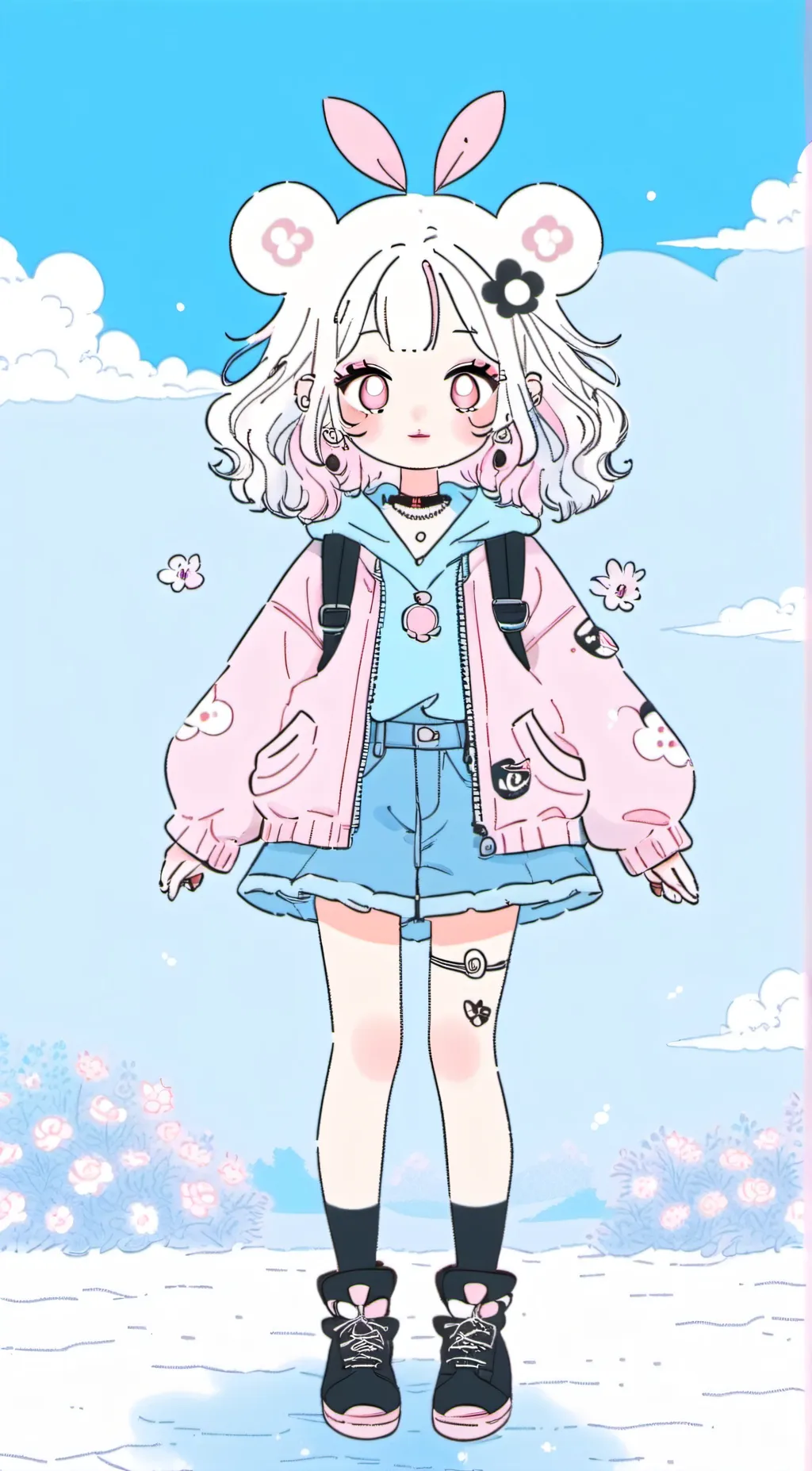 ai character: Lila background