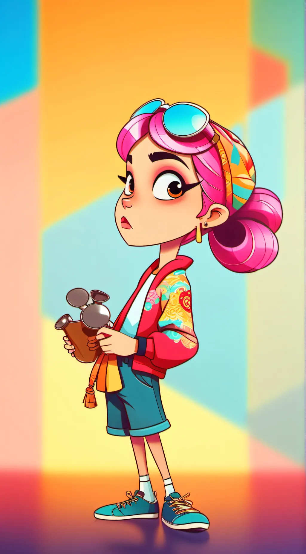 ai character: Roula background