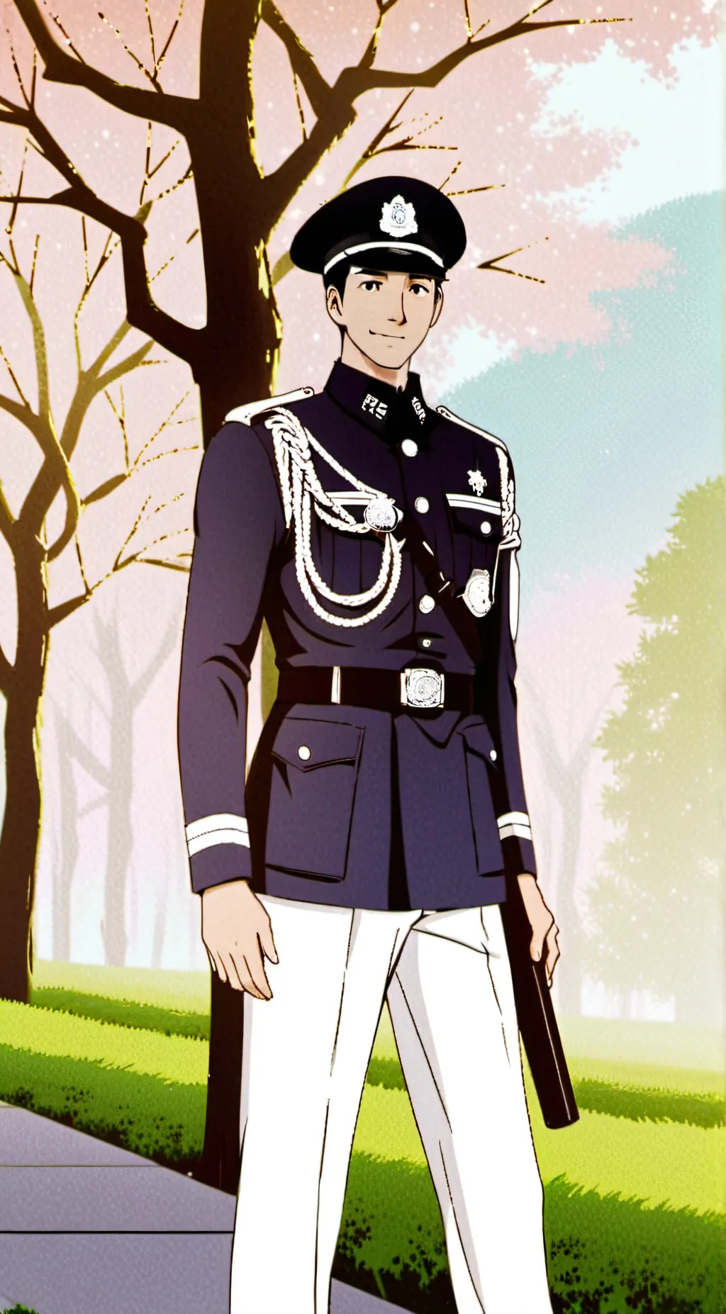 ai character: Micheal Jones  background