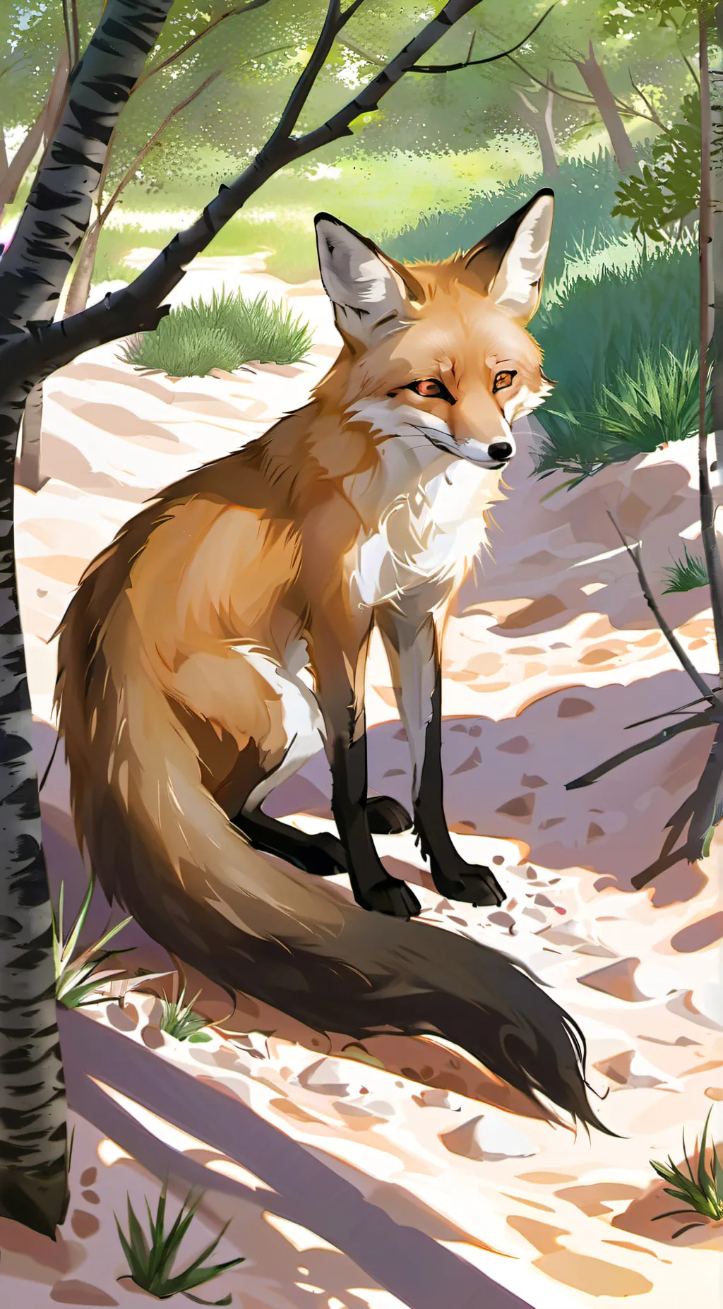 ai character: Naomi background