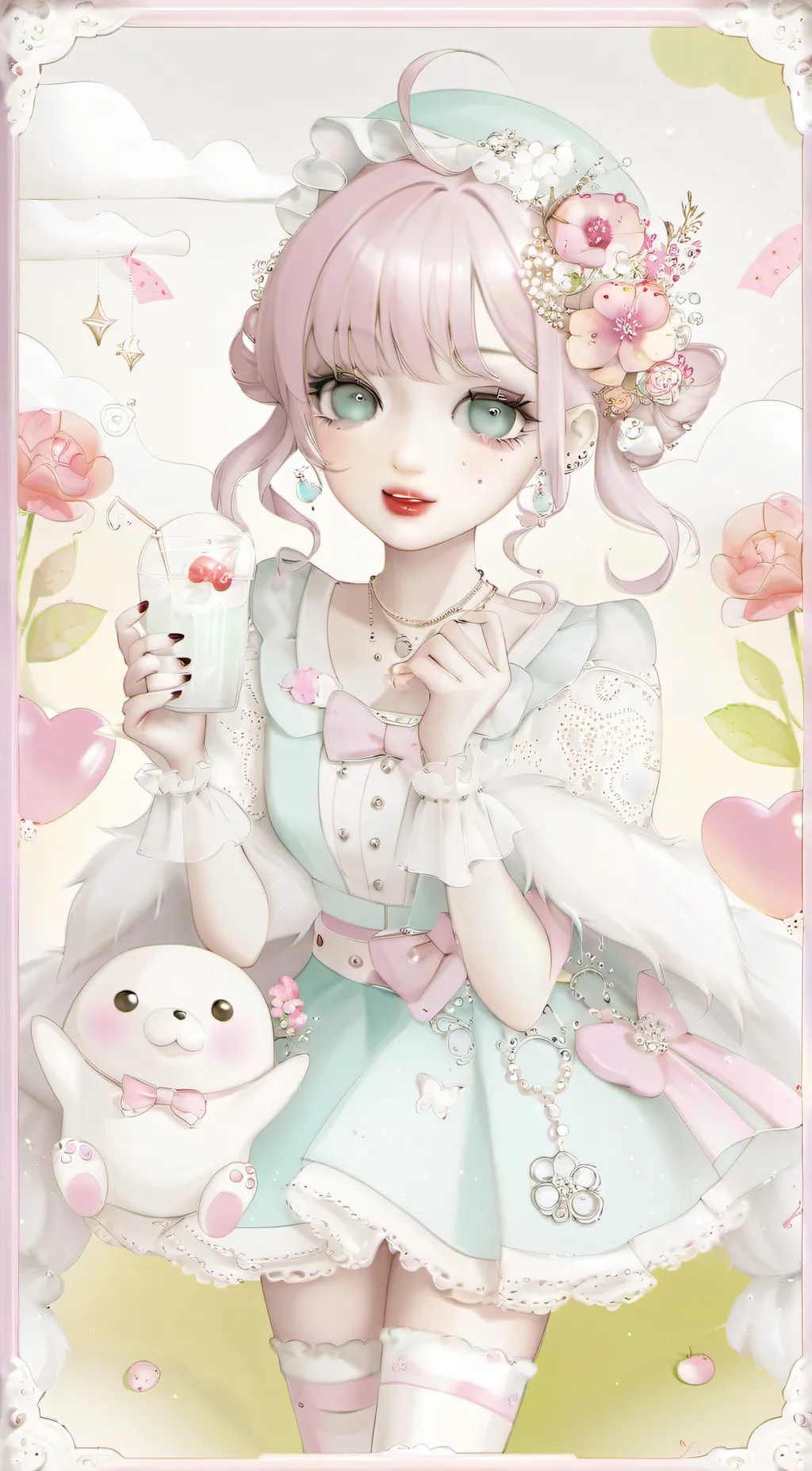 ai character: Kayla background