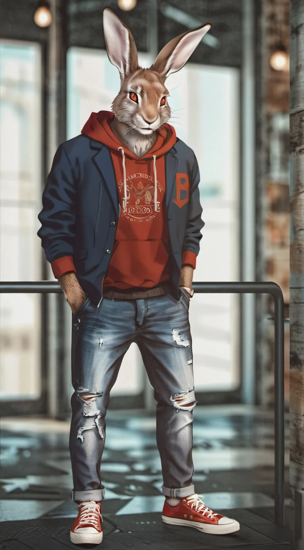 ai character: Riley background