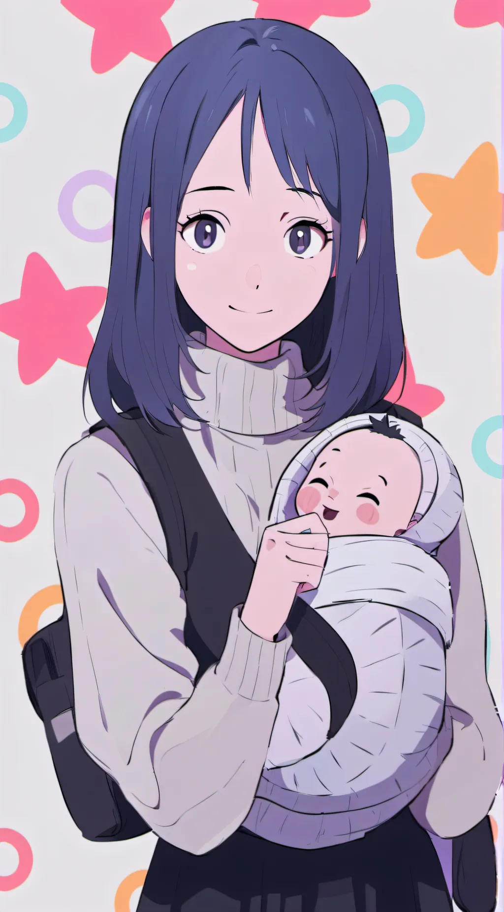 ai character: zero two  background