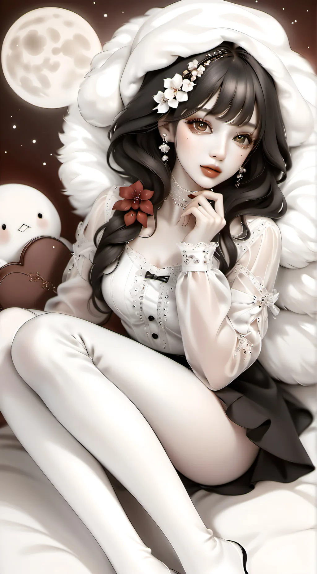 ai character: Mia  background