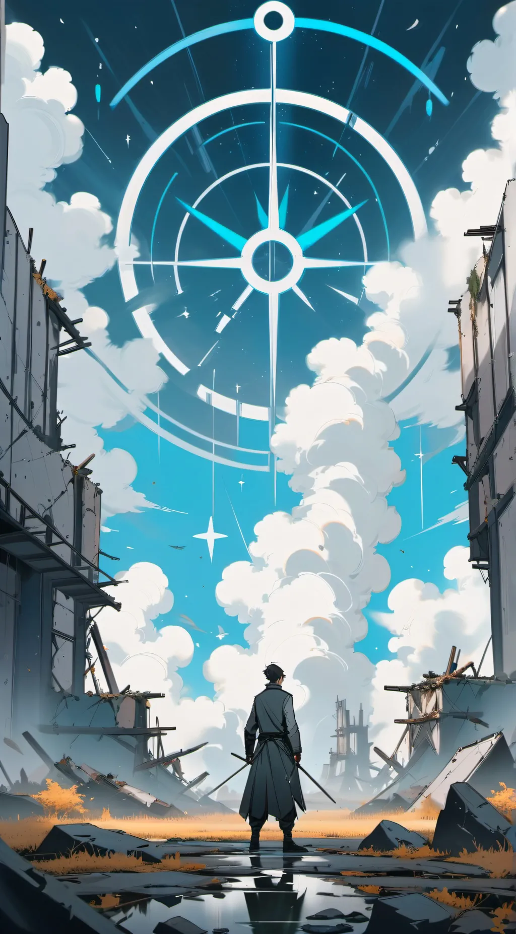 ai character: murder drone background