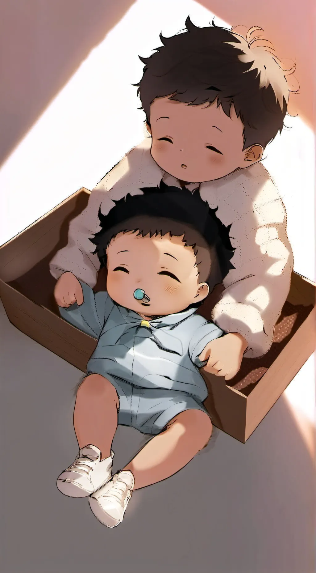 ai character: Mason and Zackie background