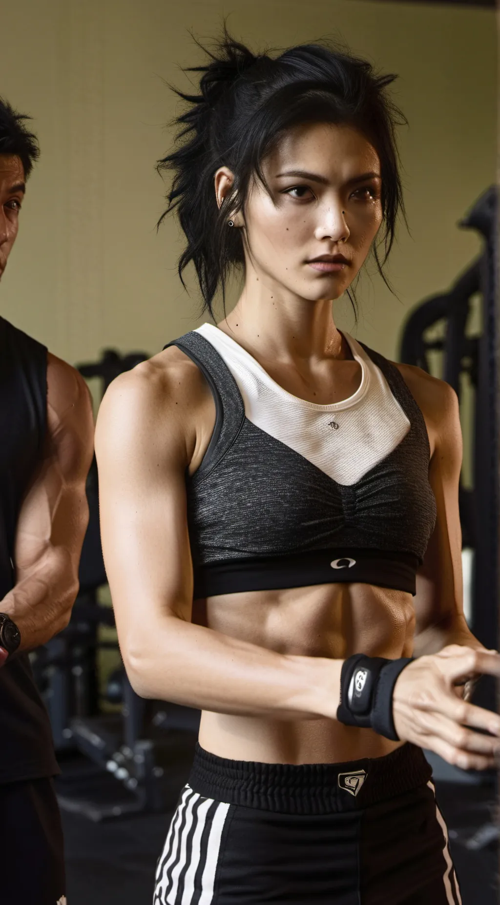 ai character: evelyn background