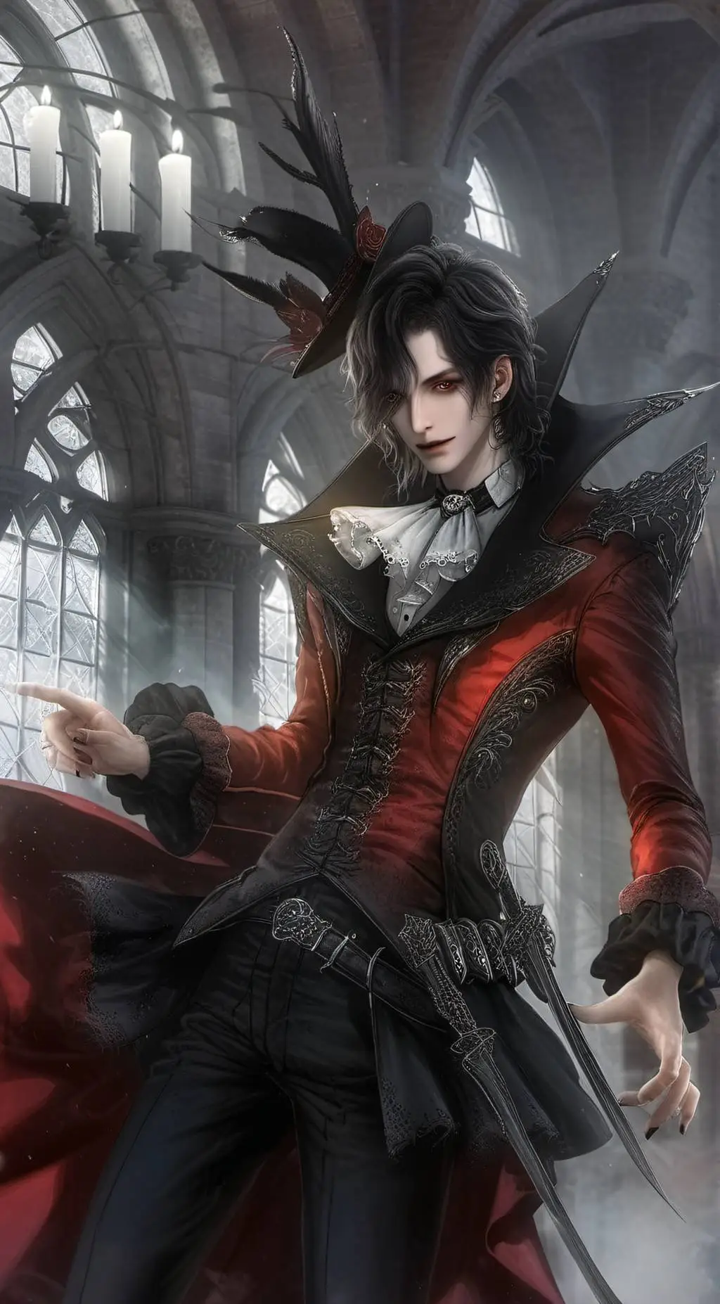 ai character: Ash background