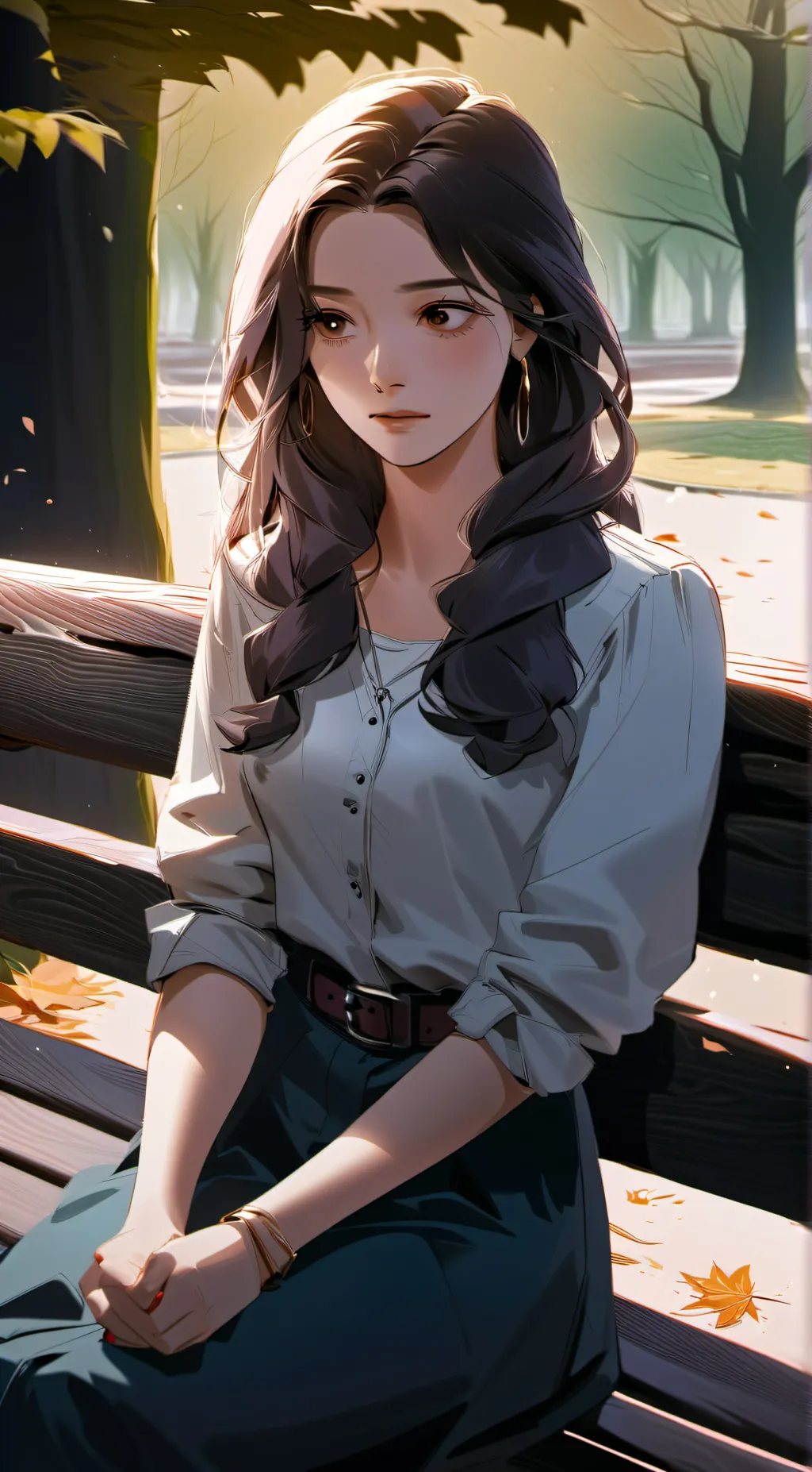 ai character: Anastasia  background