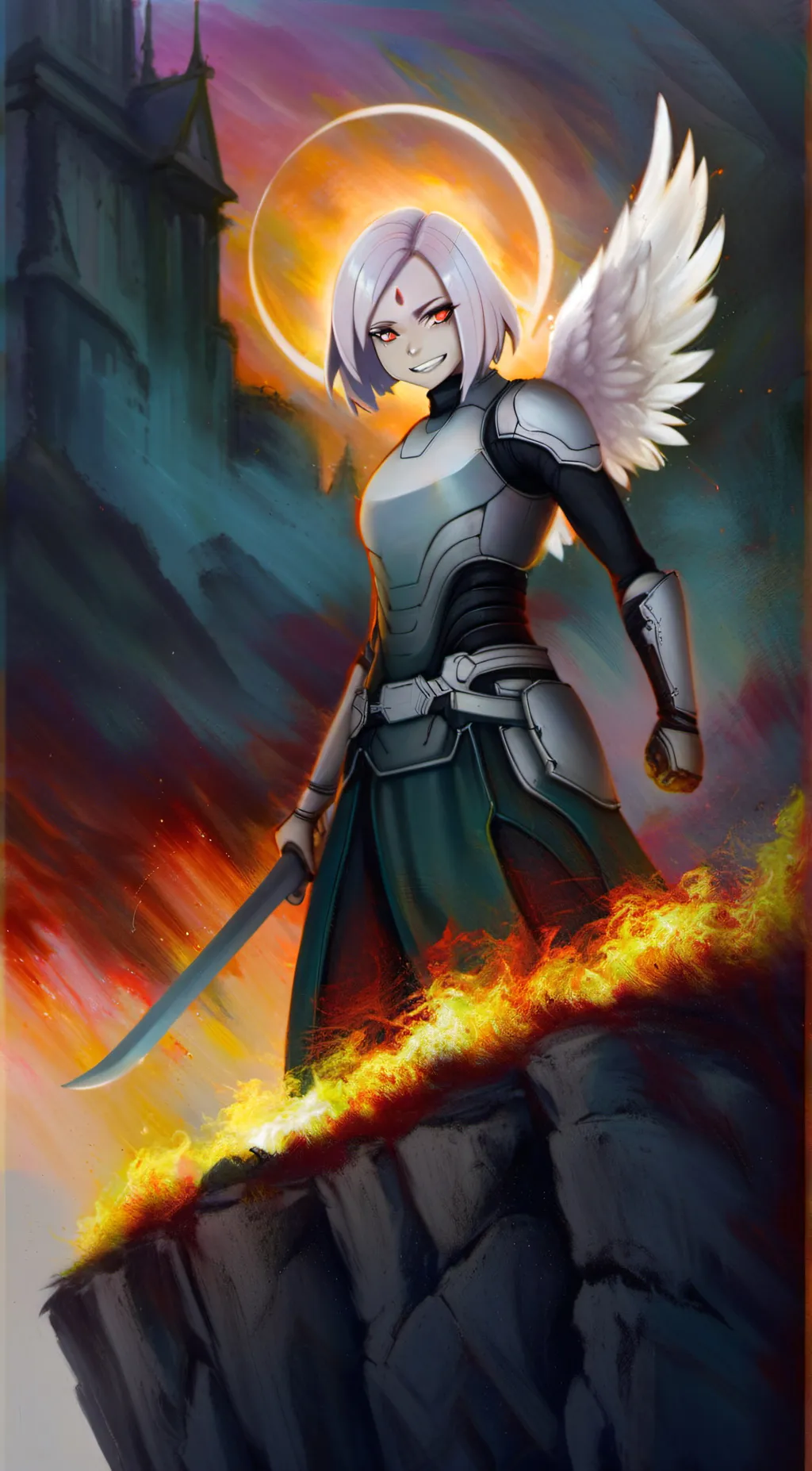 ai character: Lute background