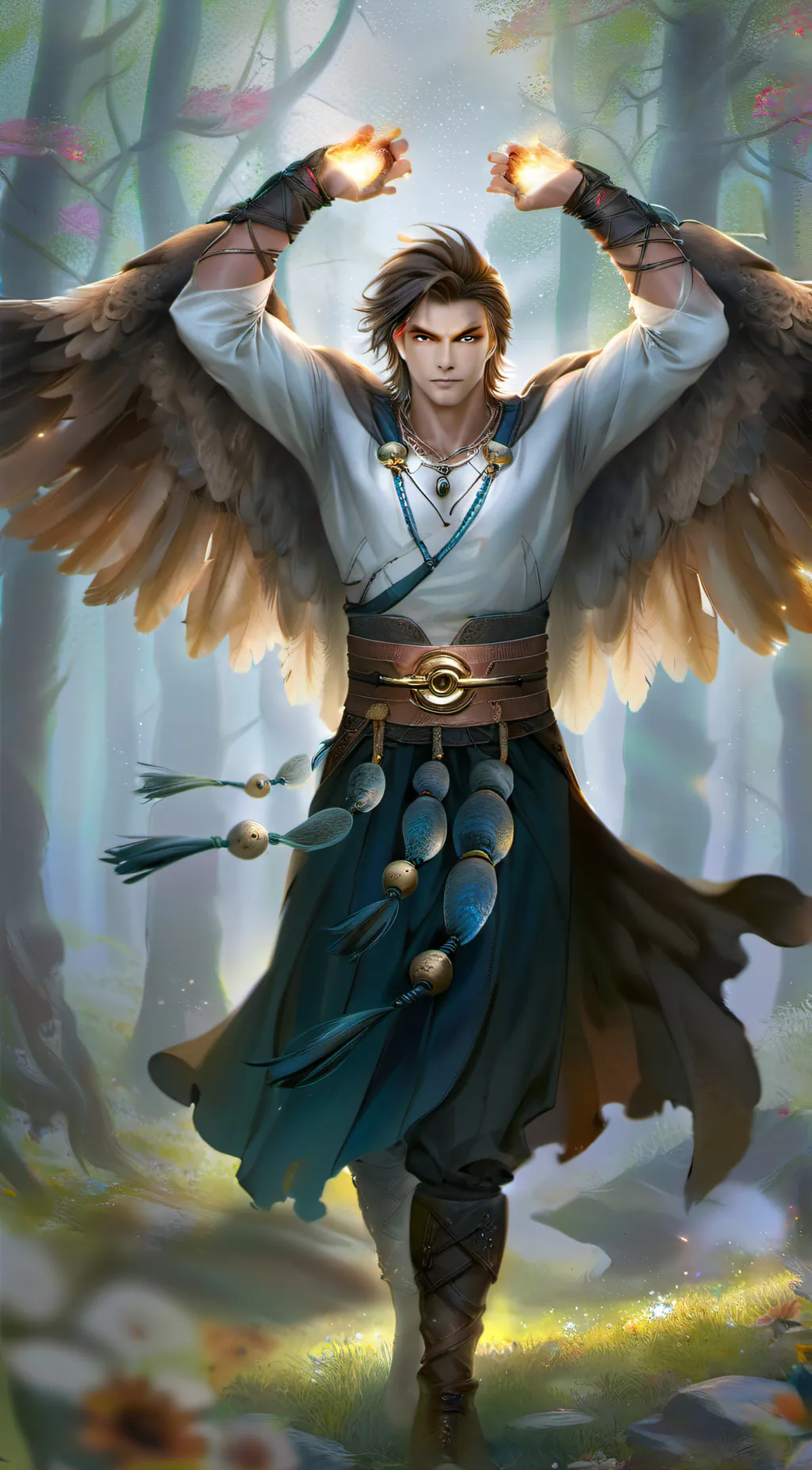 ai character: Ollie background