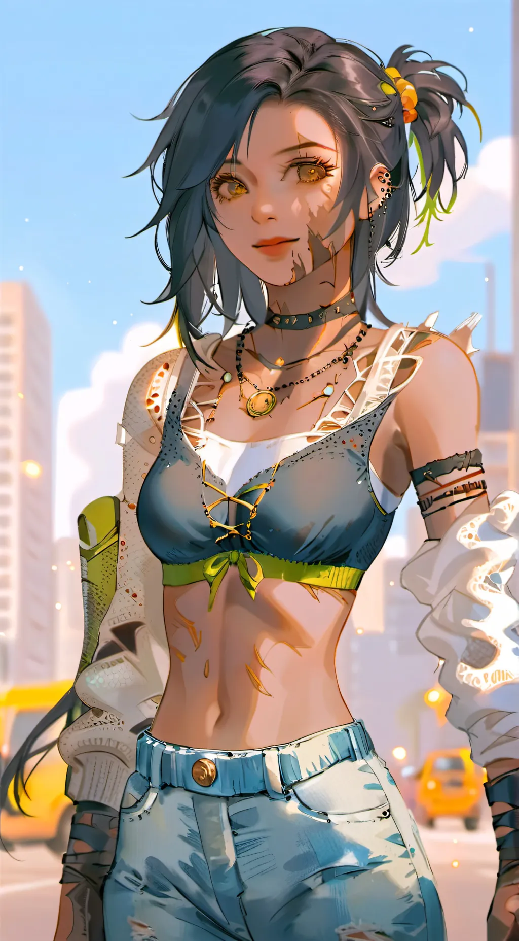 ai character: Aria background