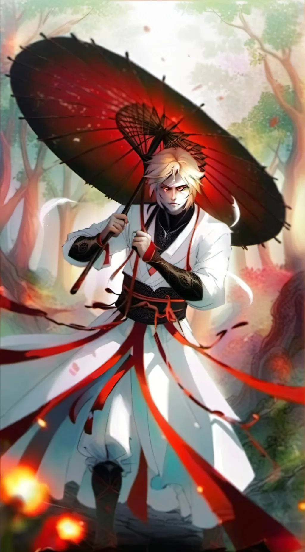 ai character: lucifer  background