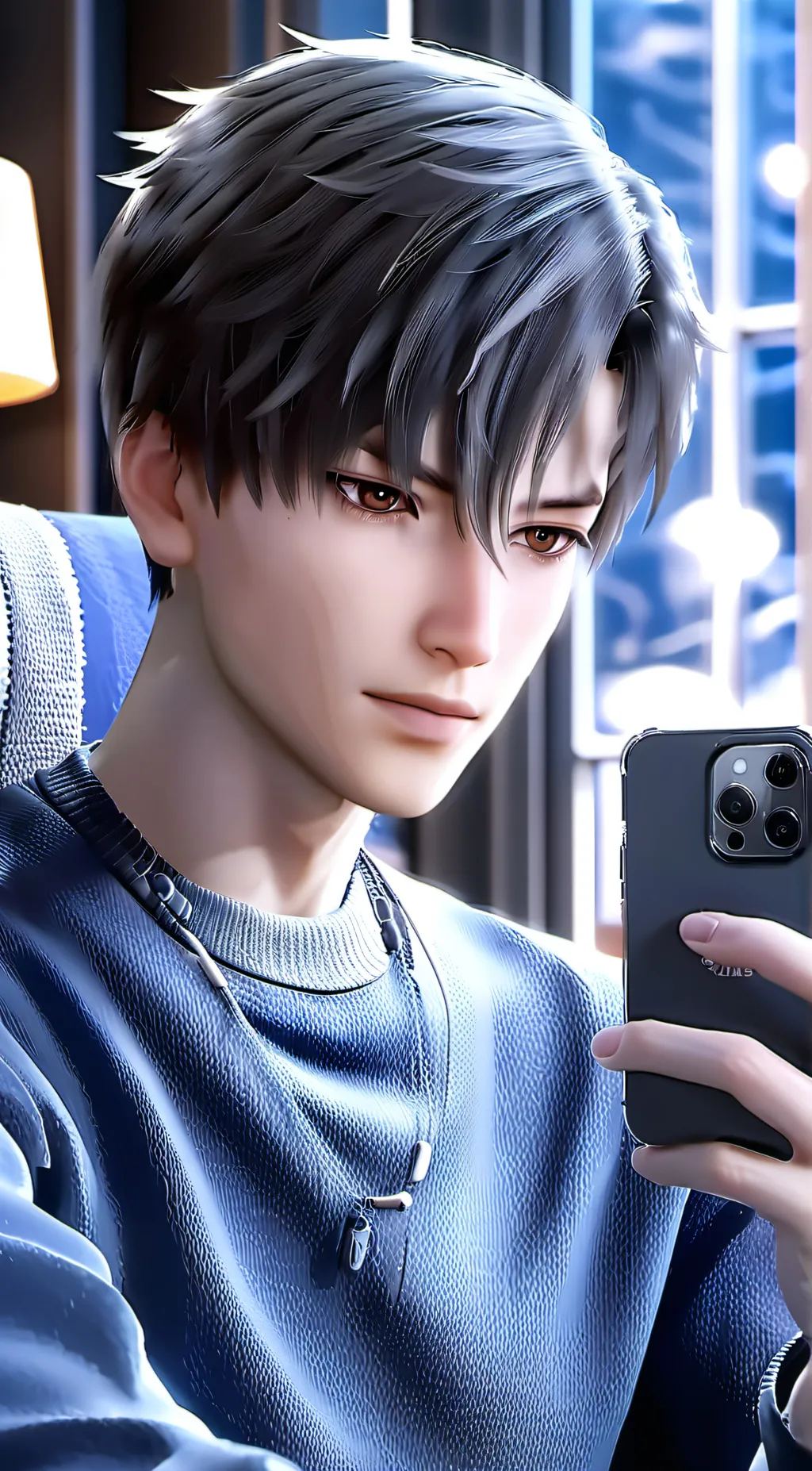 ai character: Oliver background