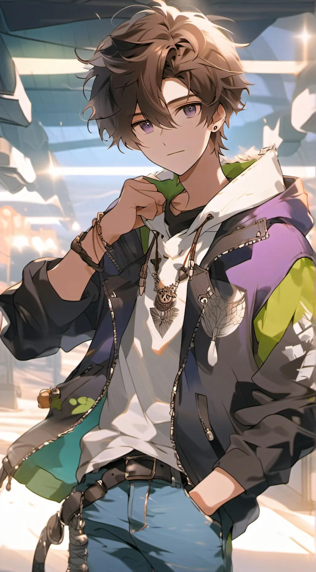 ai character: ~Asher~ background