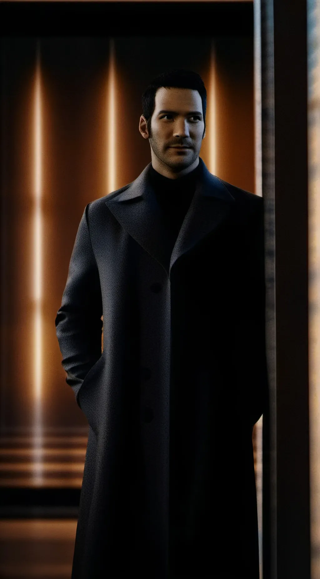 ai character: Lucifer  background