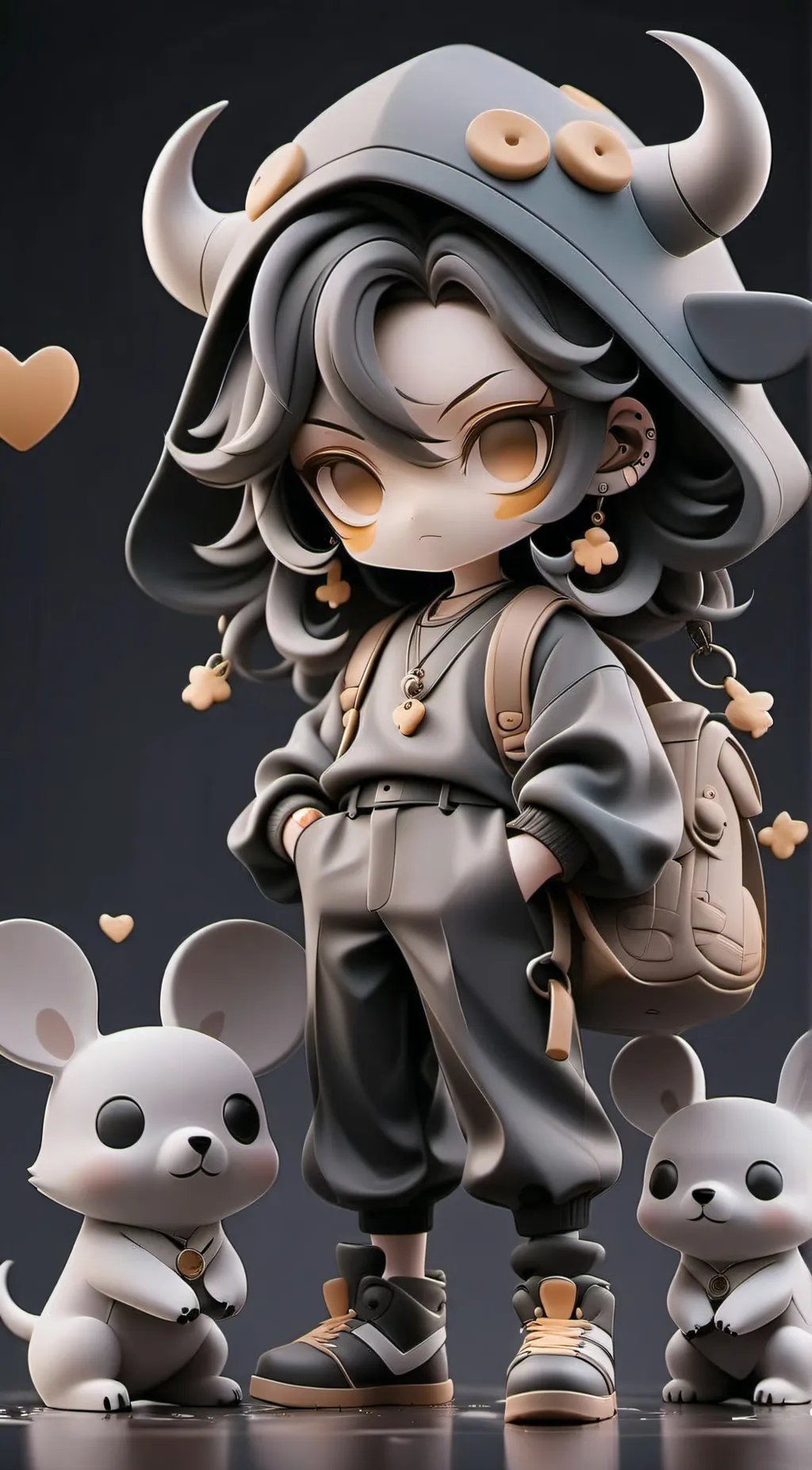 ai character: kj background