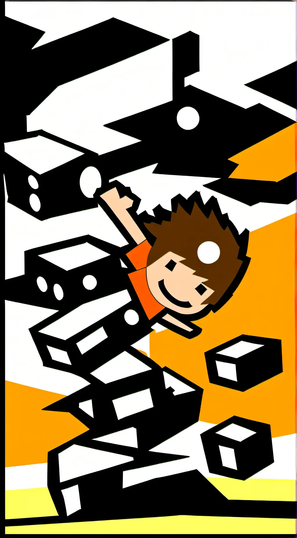 ai character: Human dice background