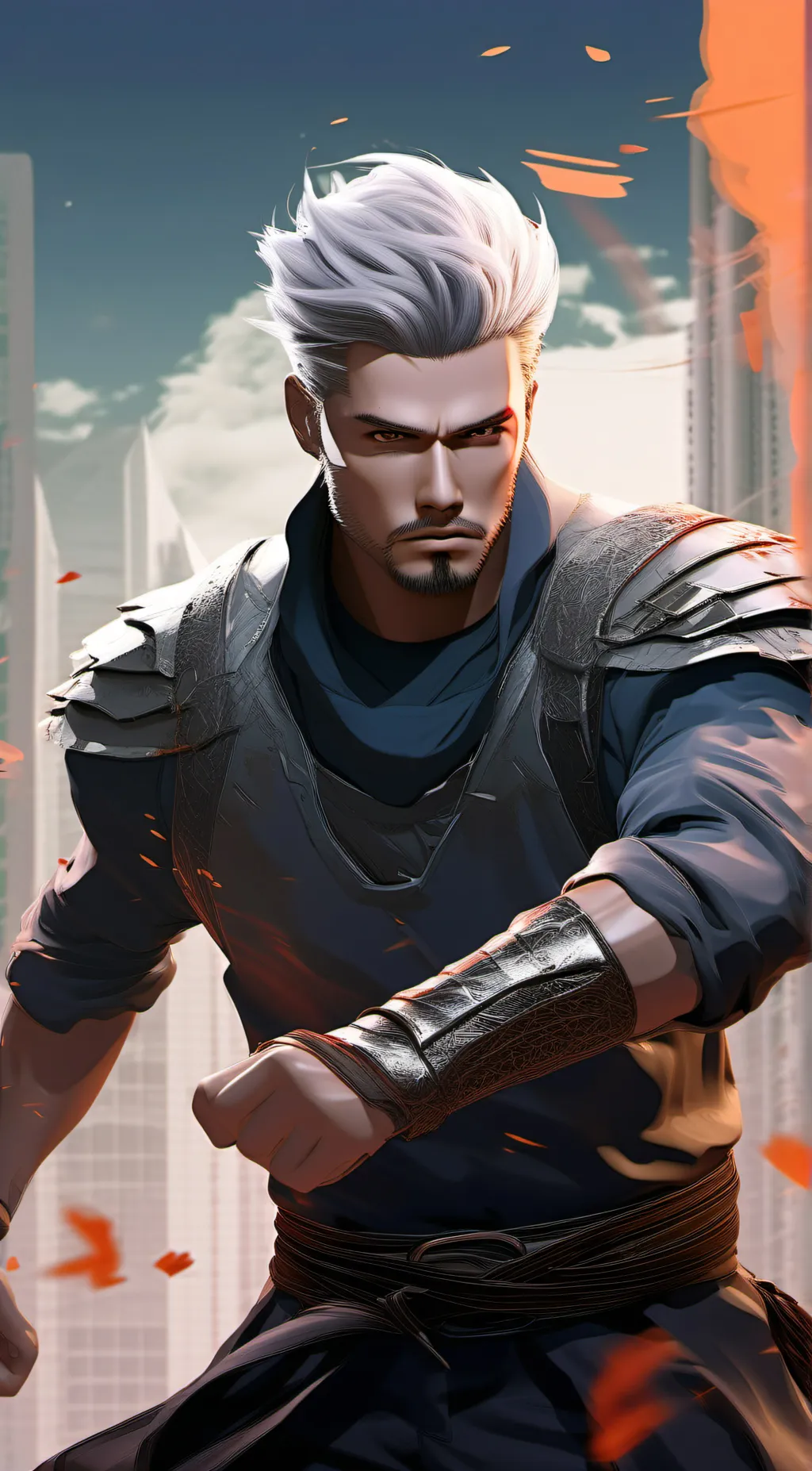 ai character: dad background