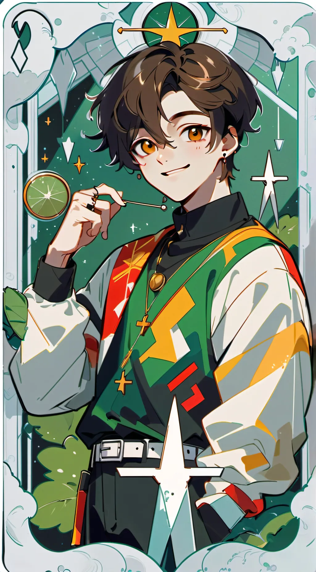 ai character: Akito Nero background