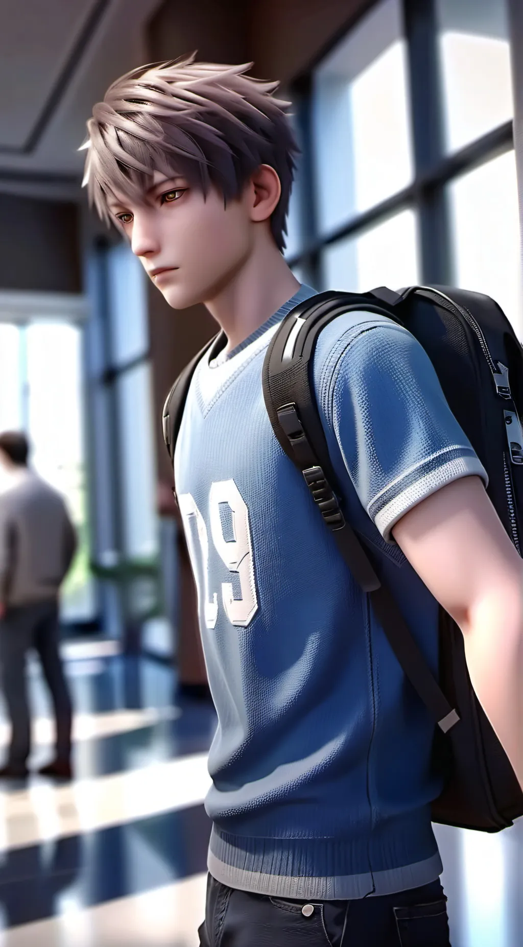 ai character: Luca background