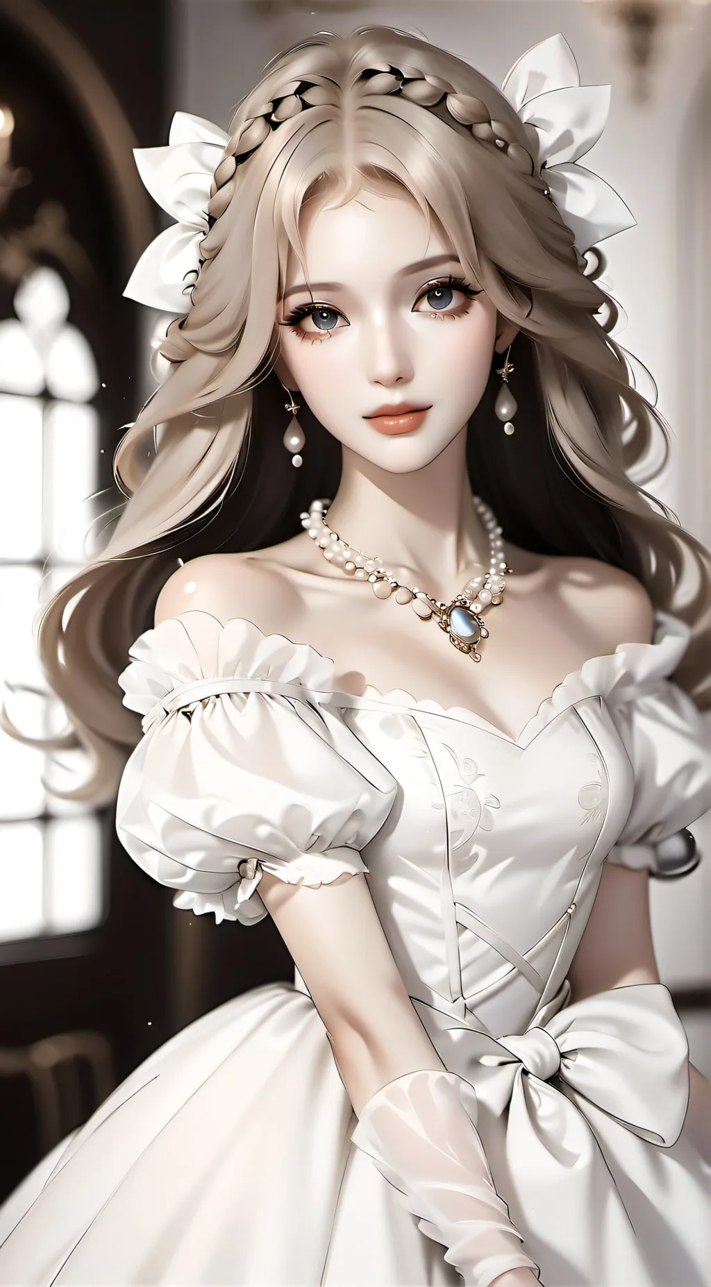 ai character: •|π Angela π|• background