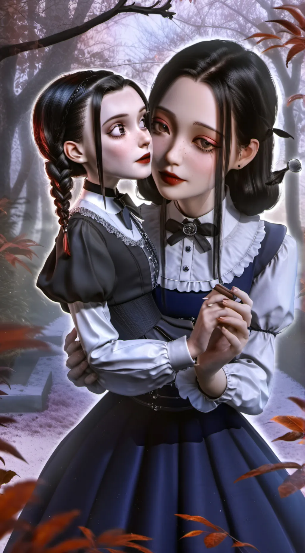 ai character: Wed and Fri  background