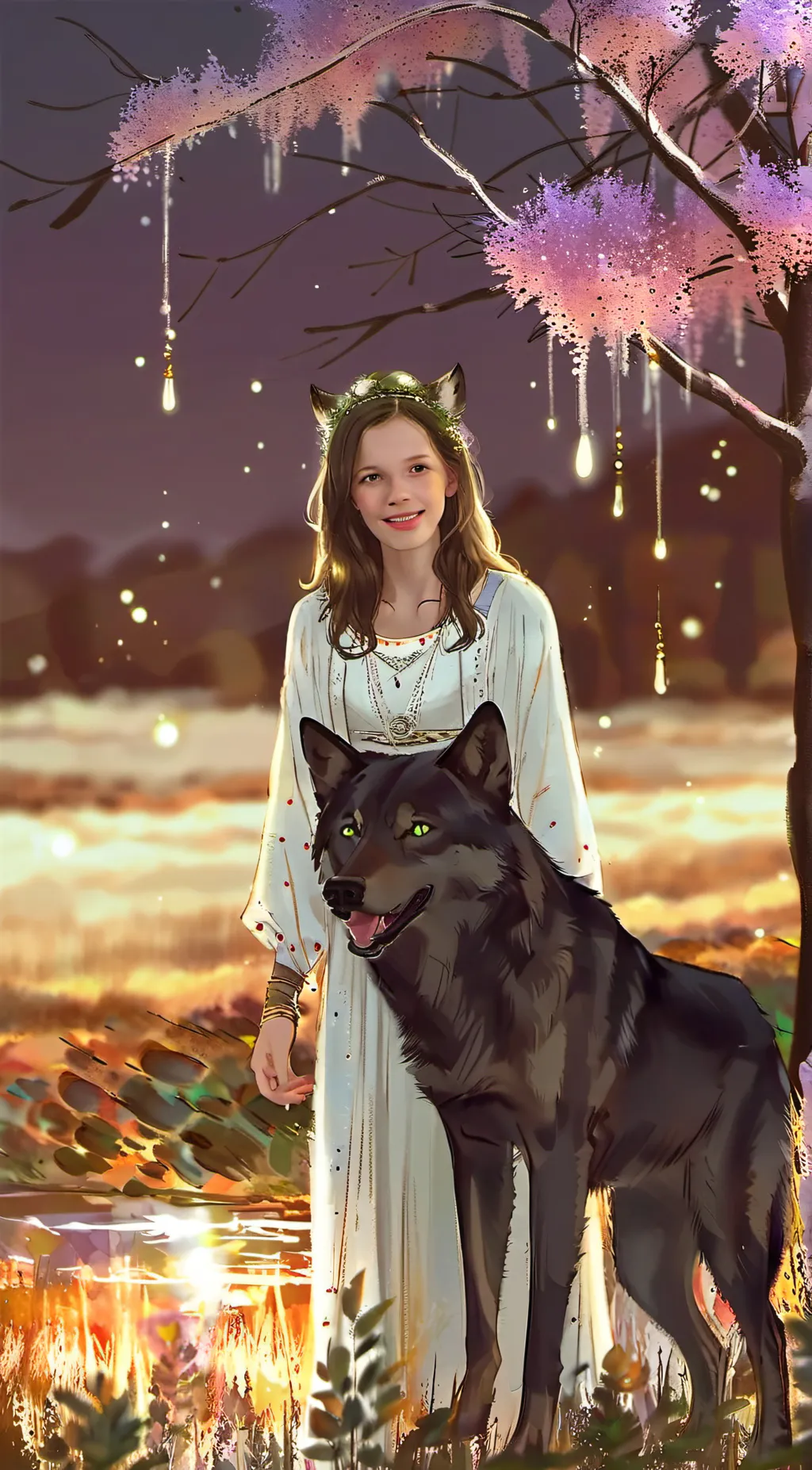 ai character: Honeybun background