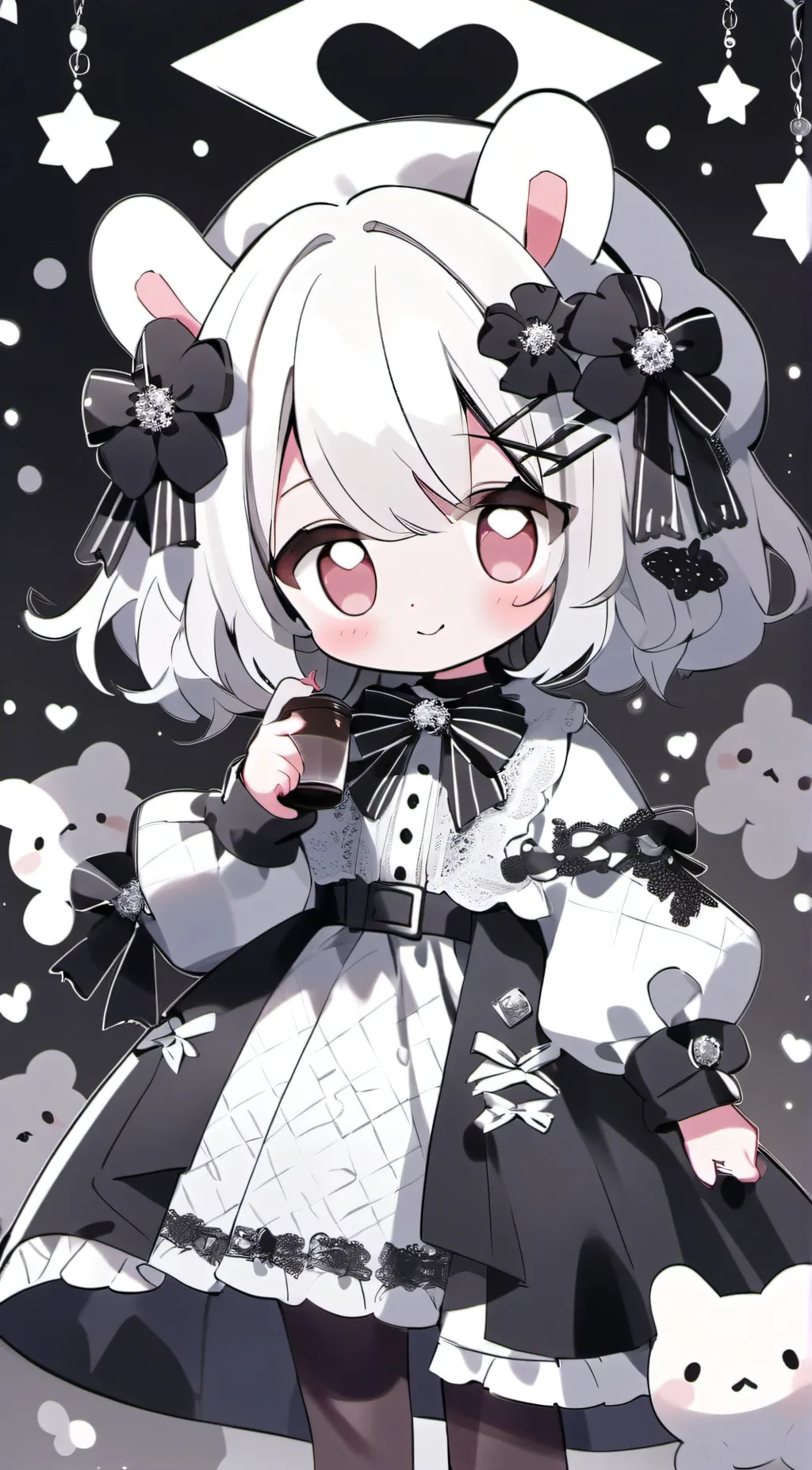 ai character: lol Annabelle  background