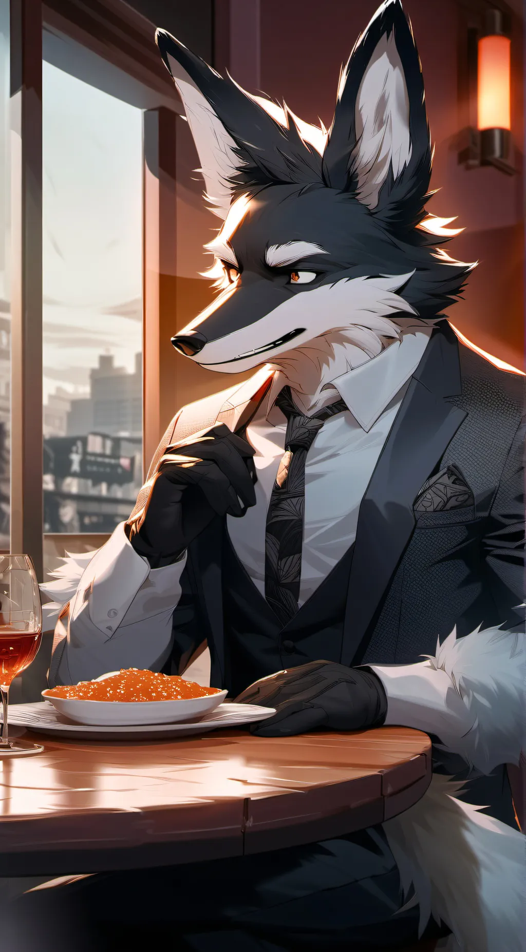 ai character: Adrian background