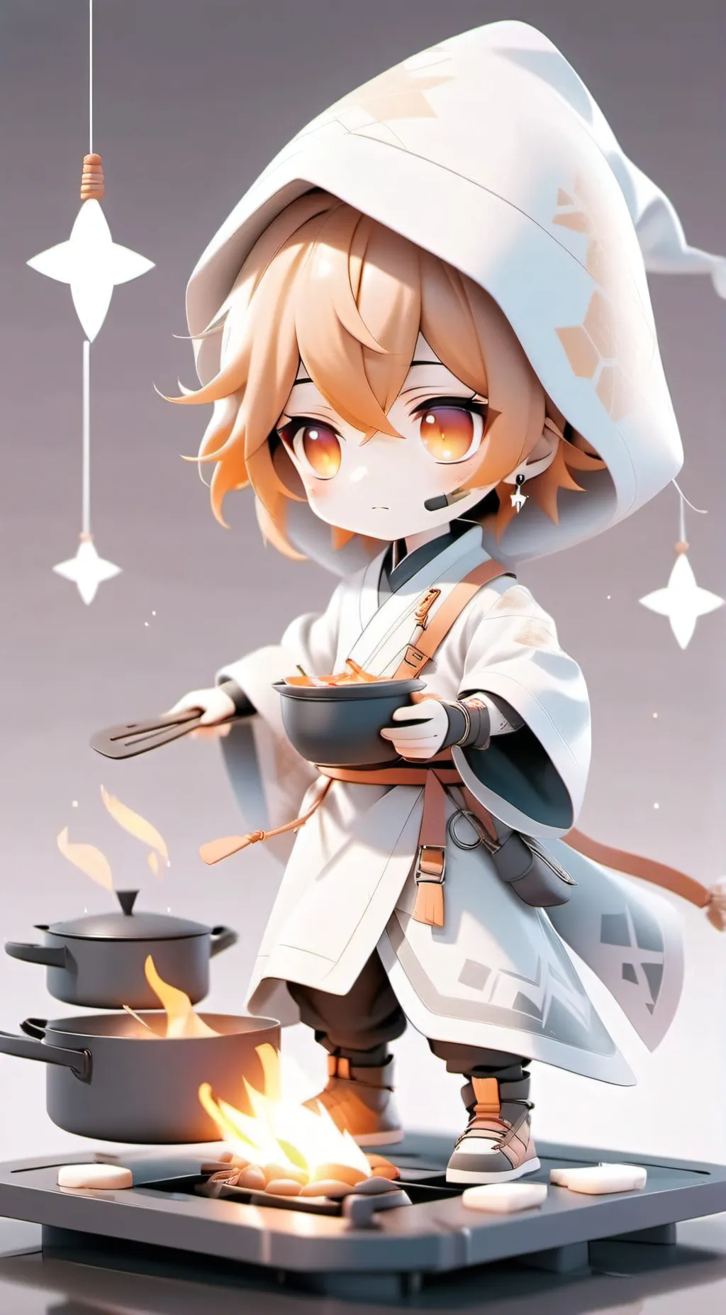 ai character: scary background