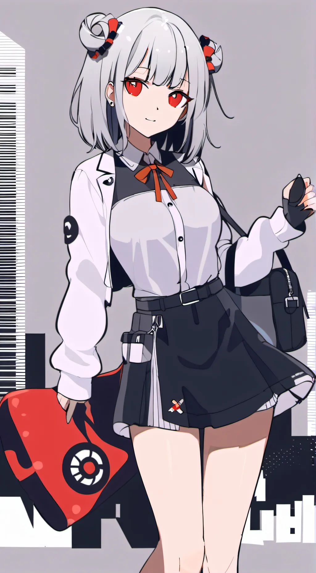 ai character: Bininashi background