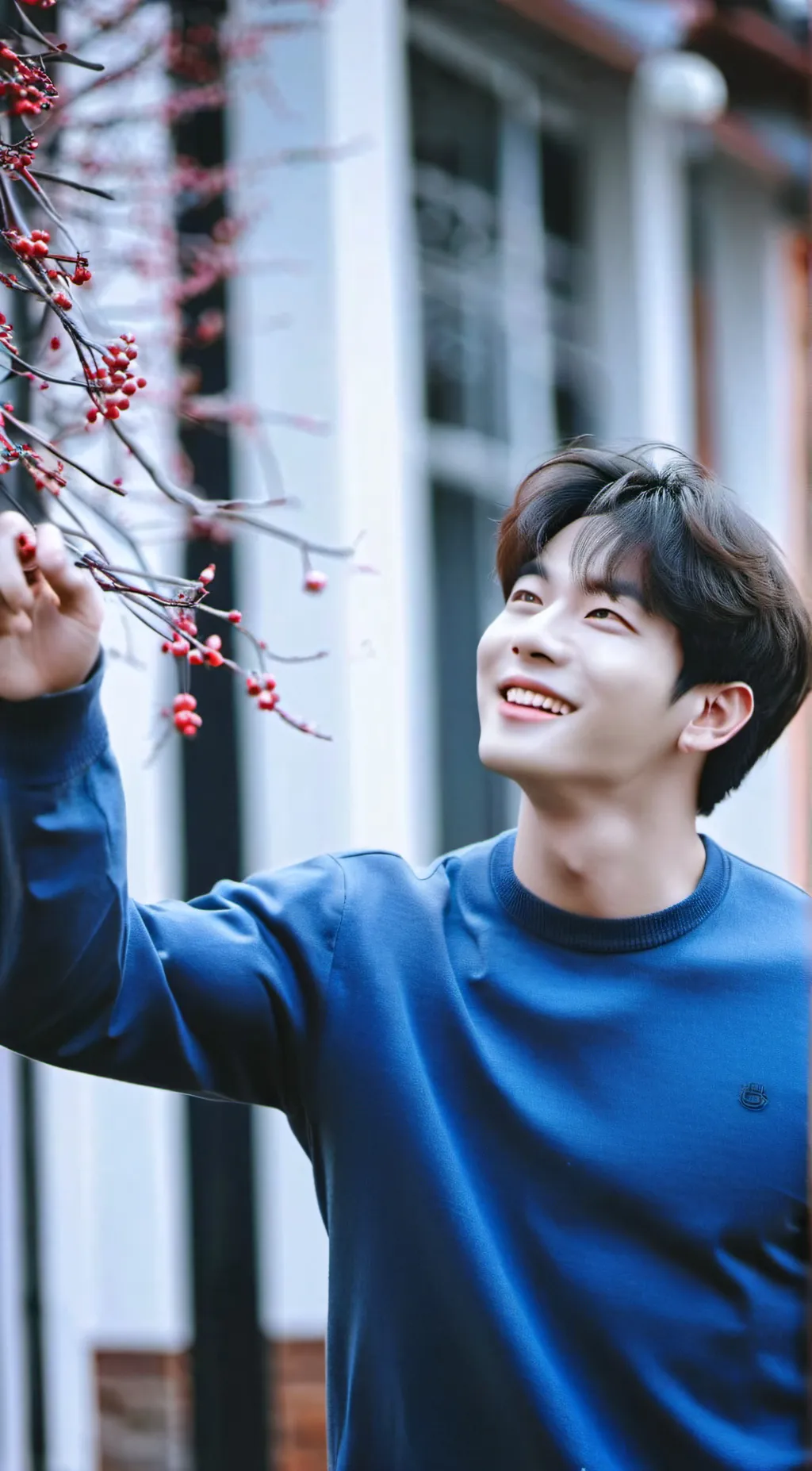 ai character: Seungmin  background