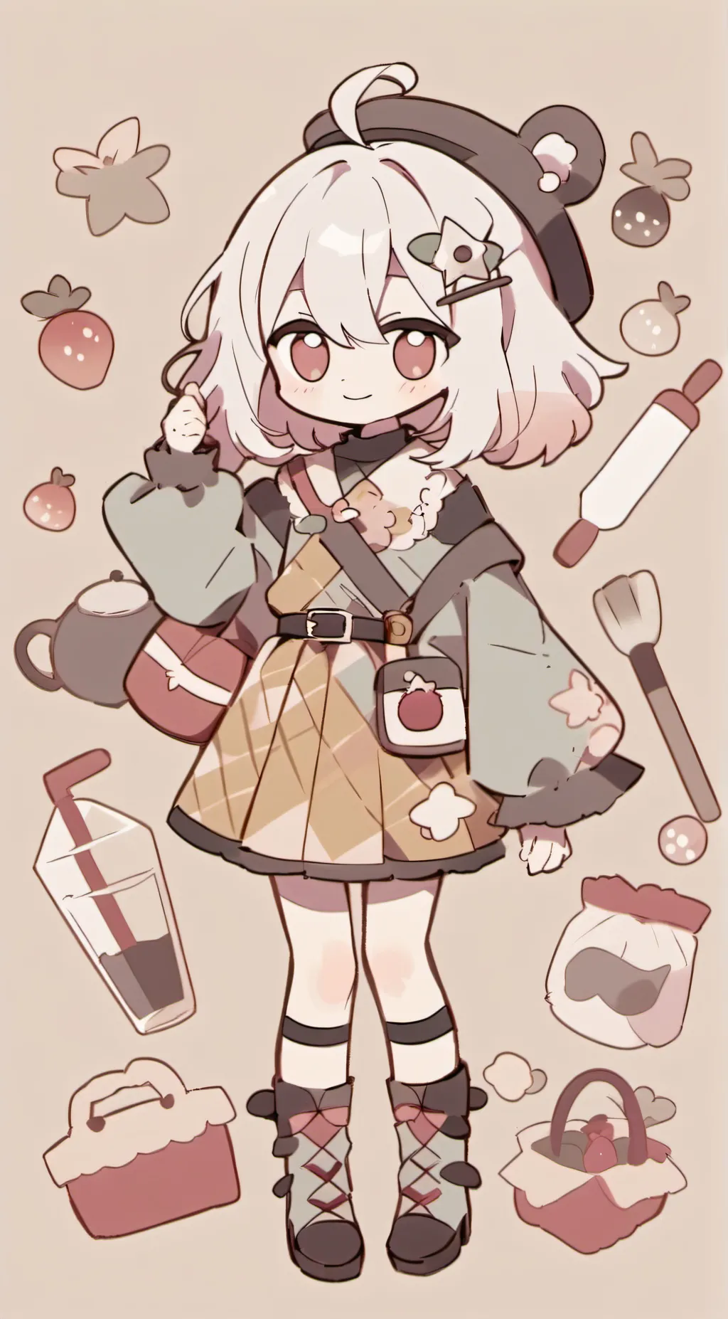 ai character: JJK 🌷 background