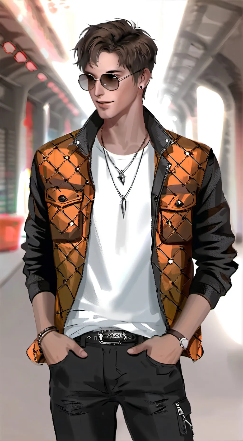 ai character: Colby background