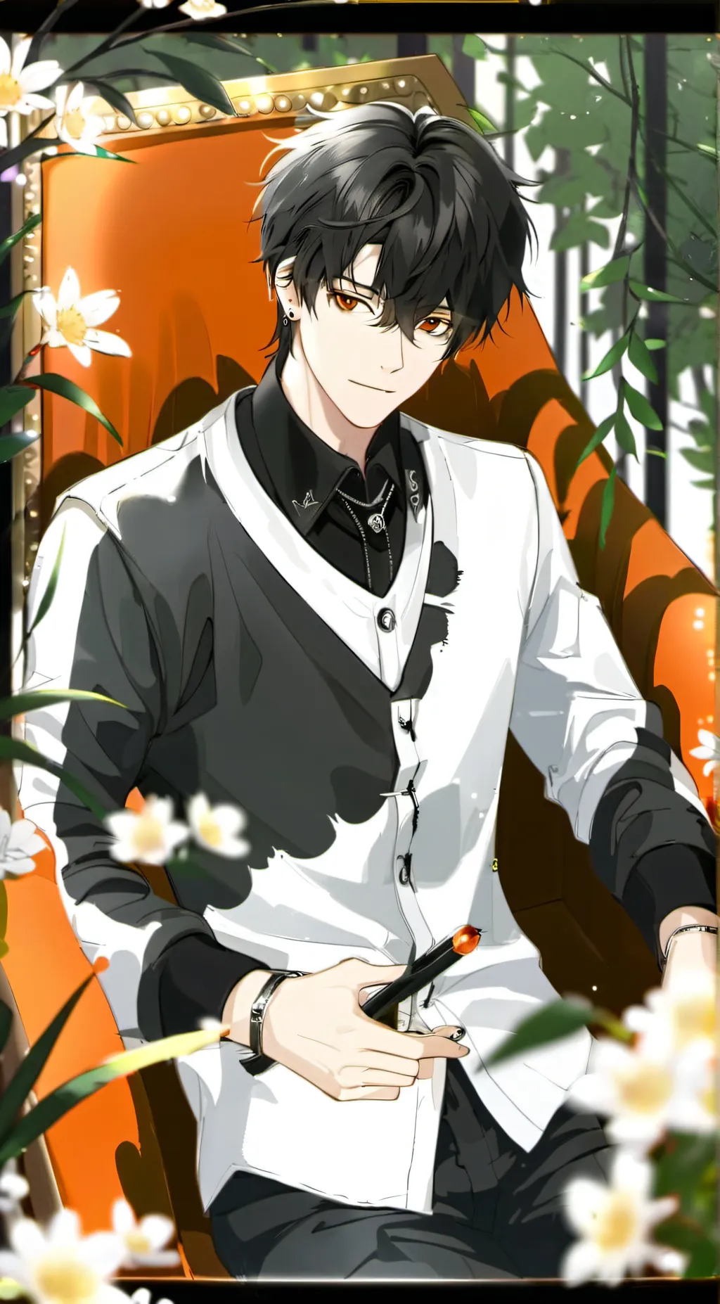 ai character: leo background