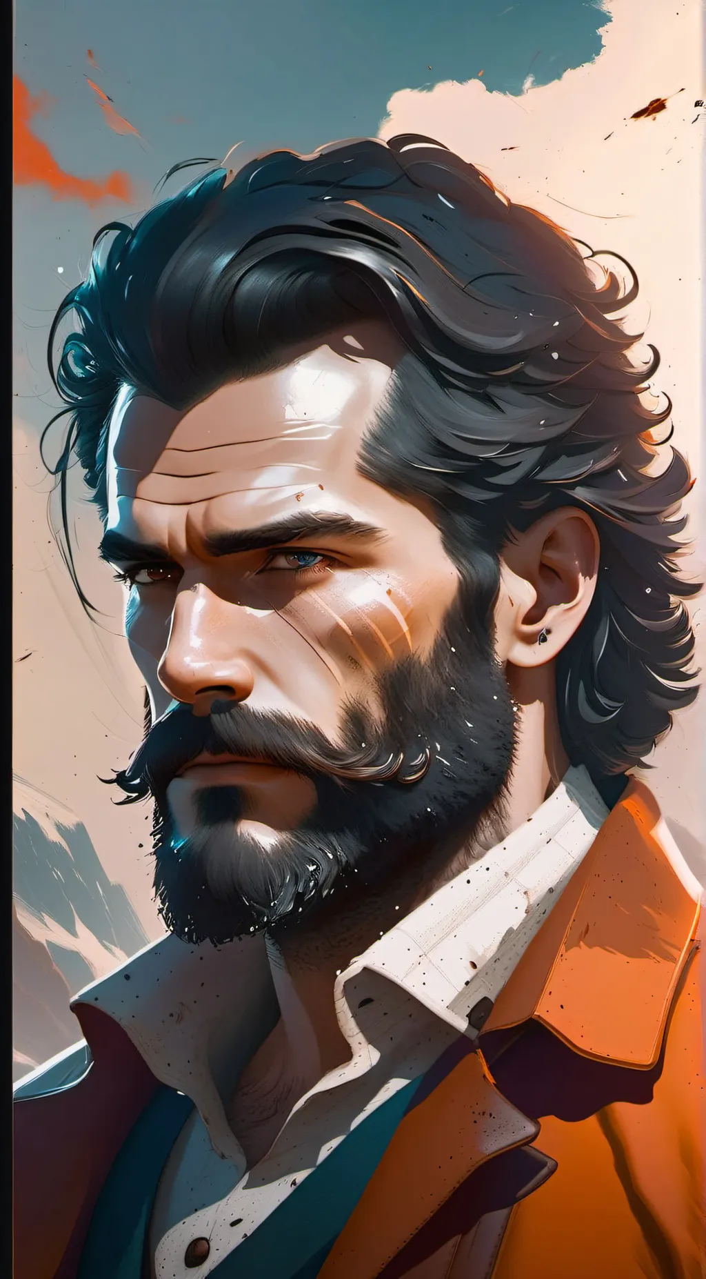 ai character: Allen background