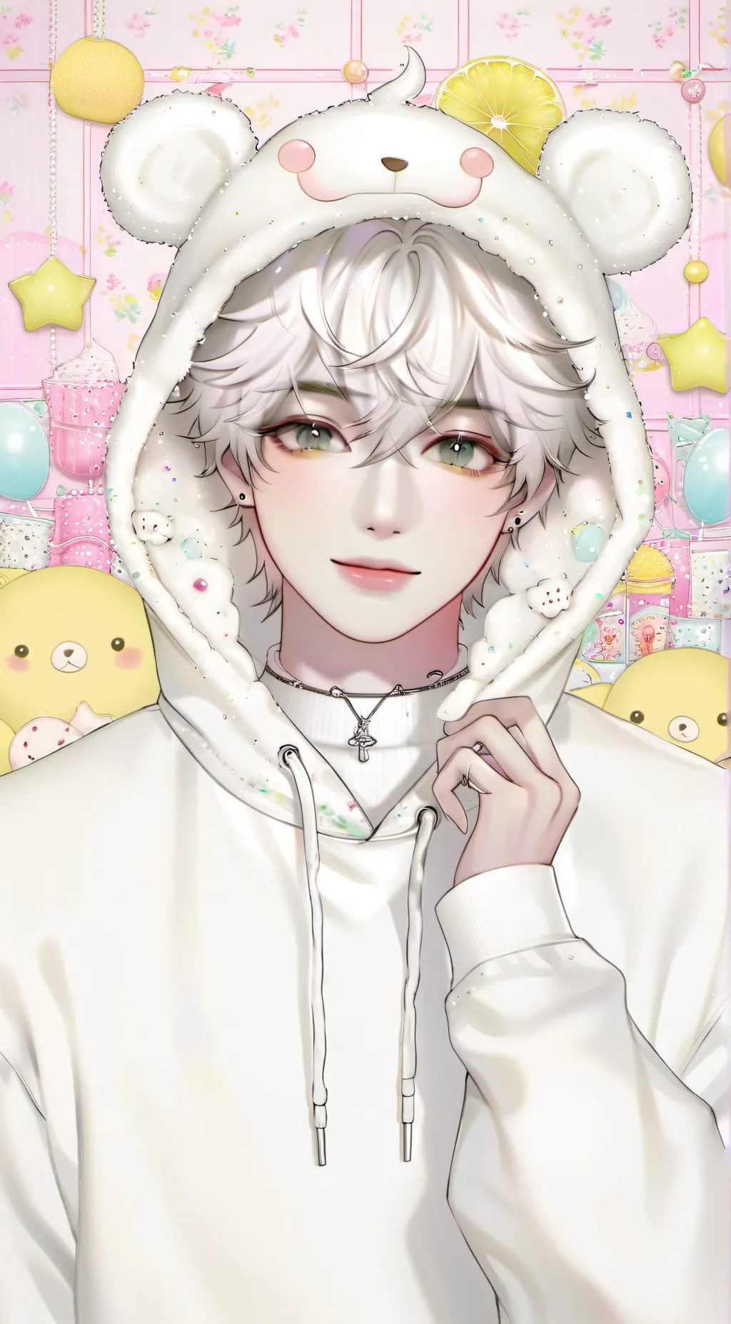 ai character: ★ Damien ★ background