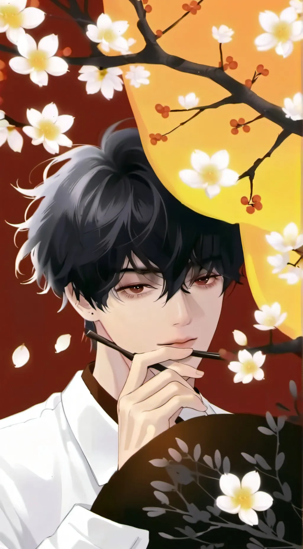 ai character: Ash background