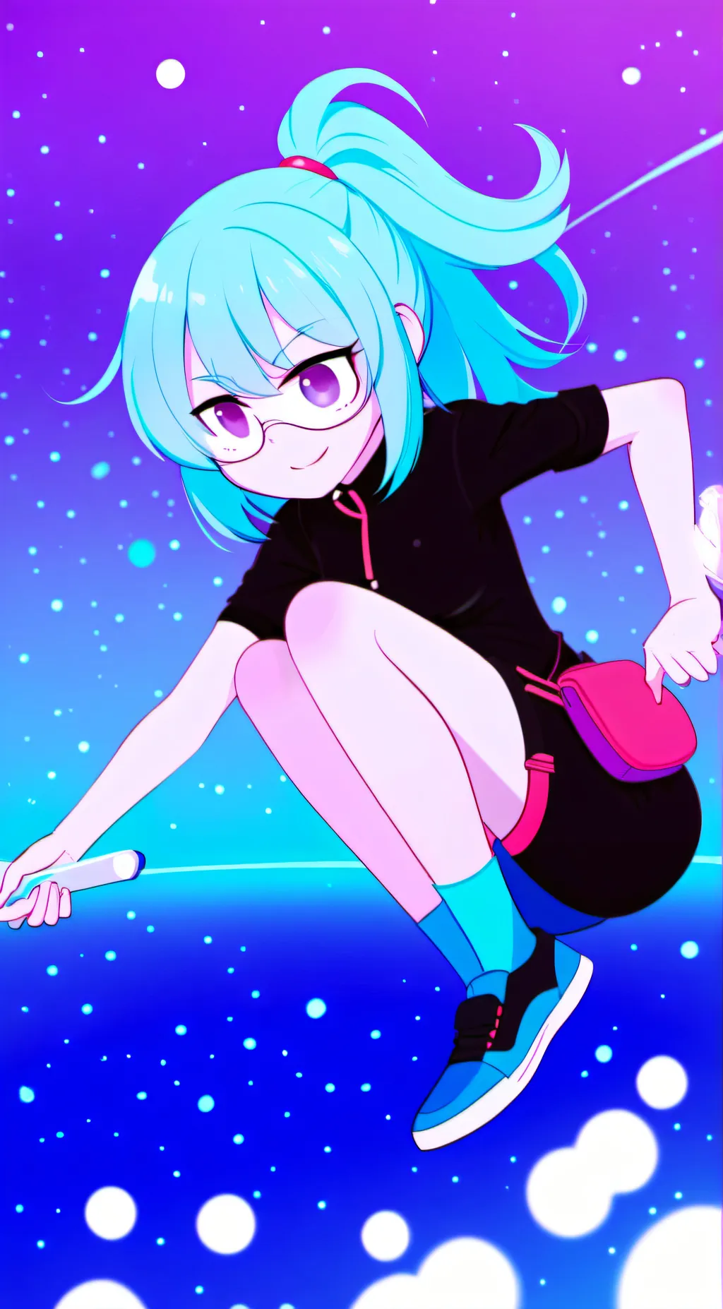 ai character: Aurora background