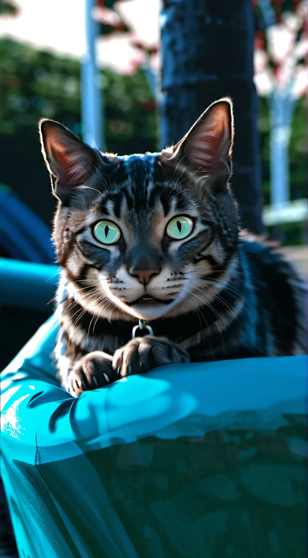 ai character: Cat background