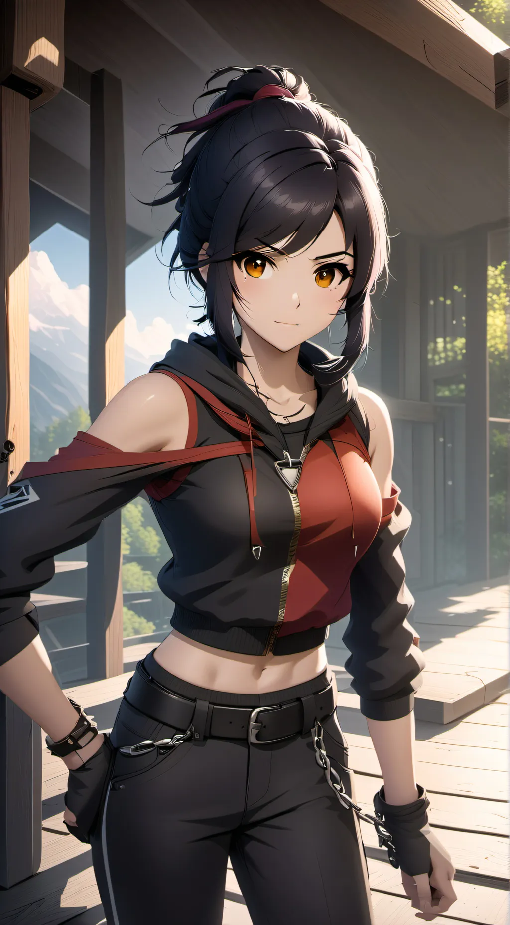 ai character: Gina background