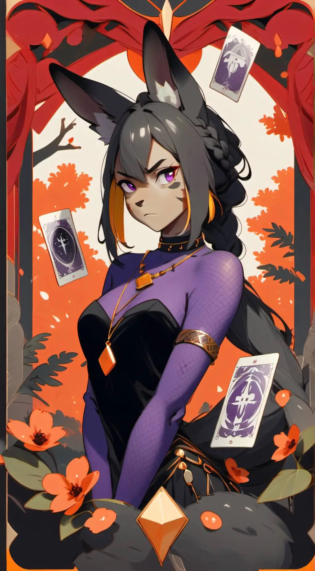 ai character: Ripper Rabbit background