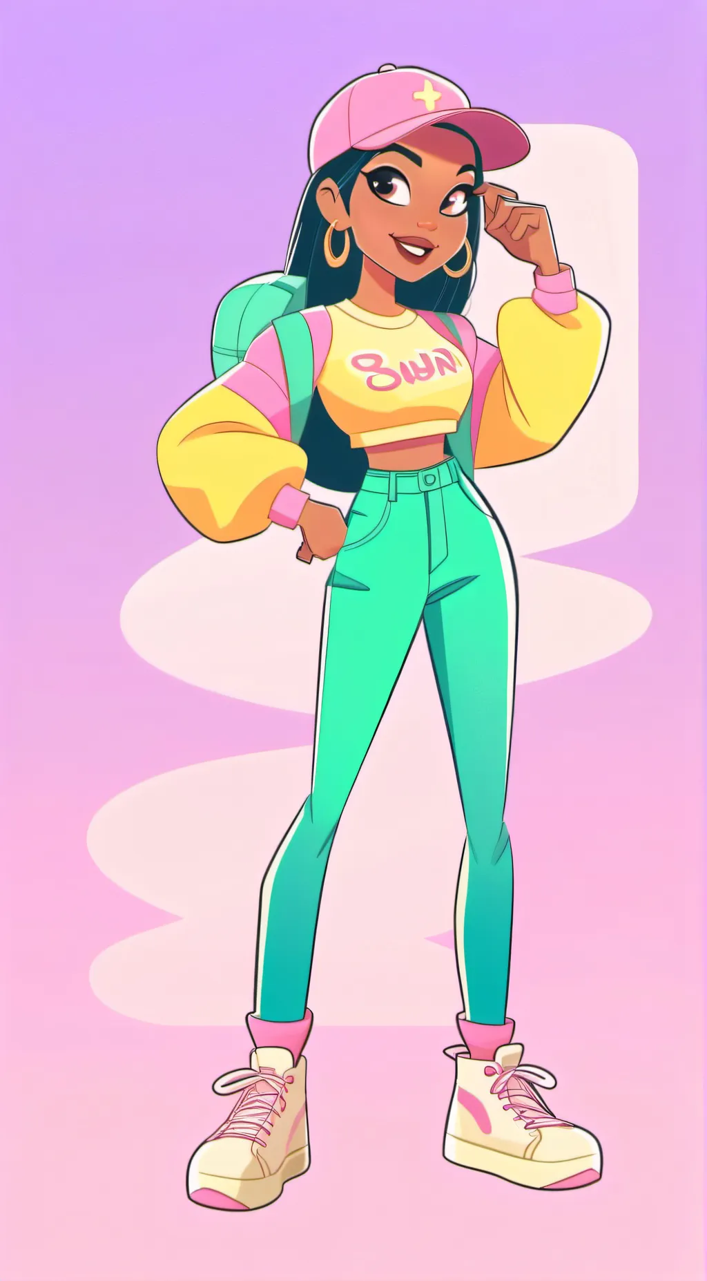 ai character: june background