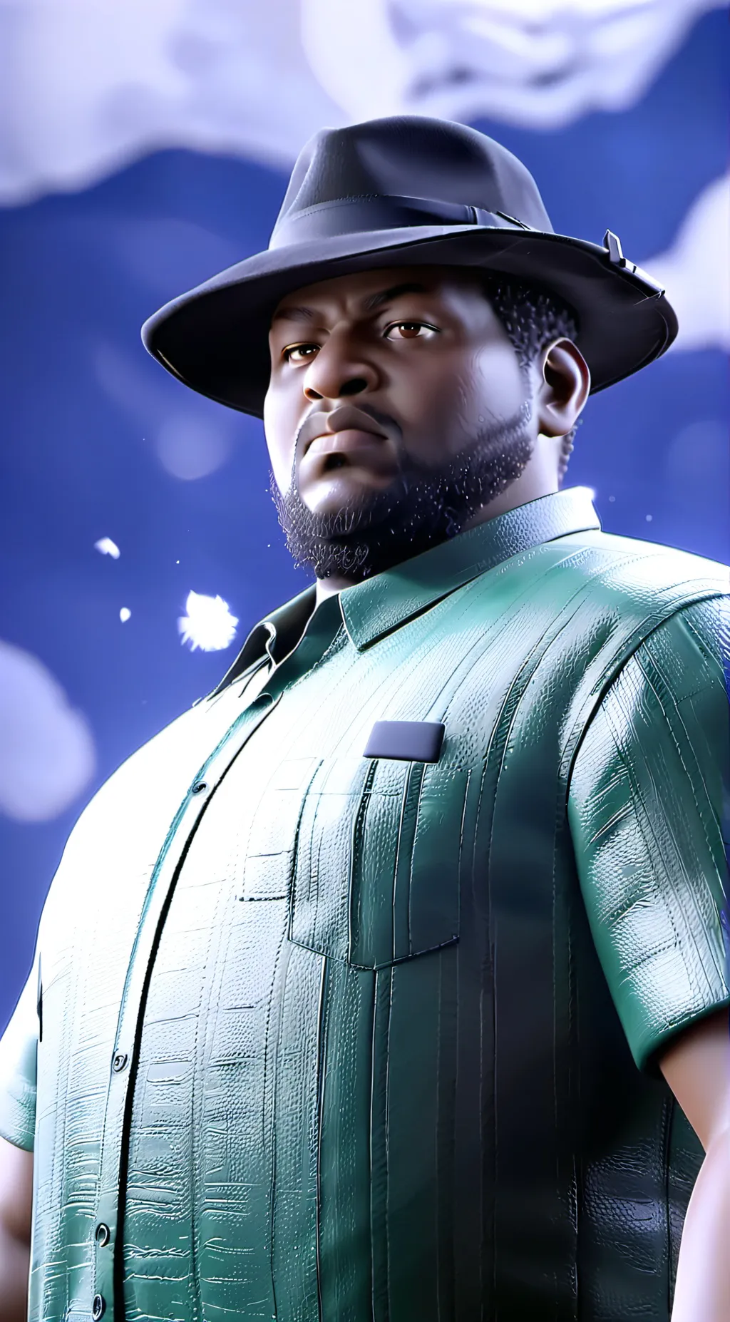 ai character: Big smoke background