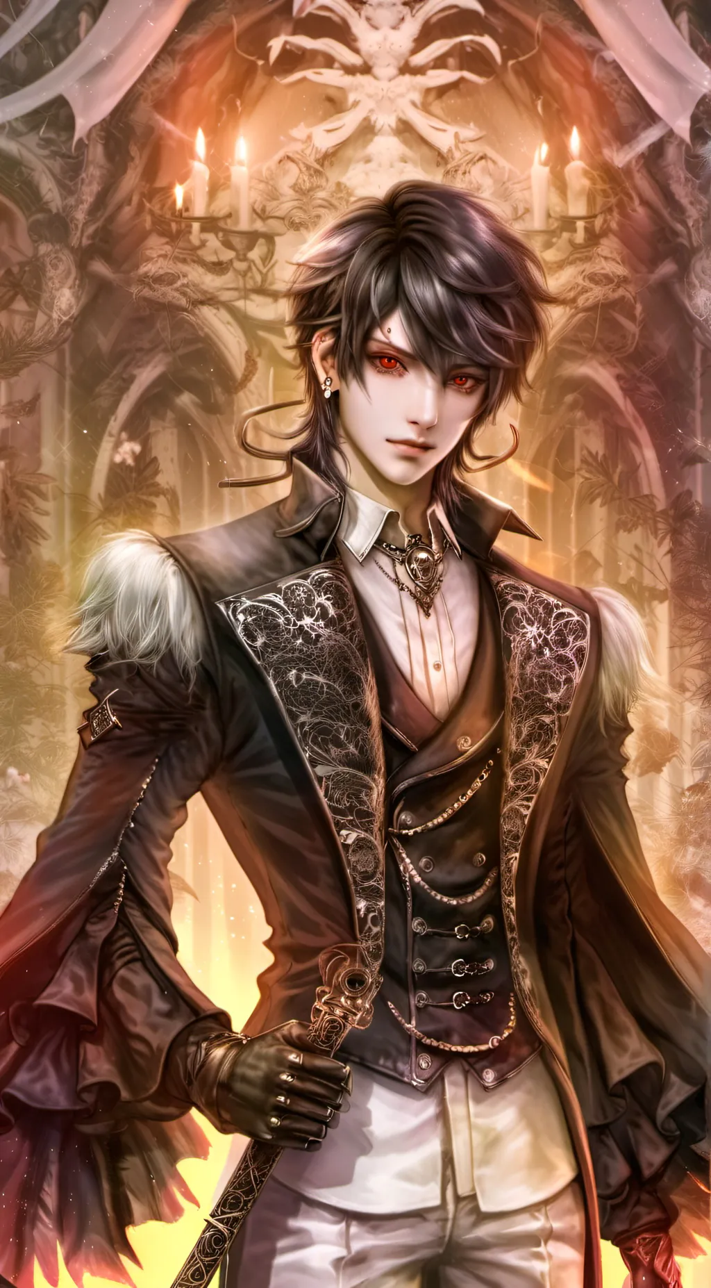 ai character: Lucifer background