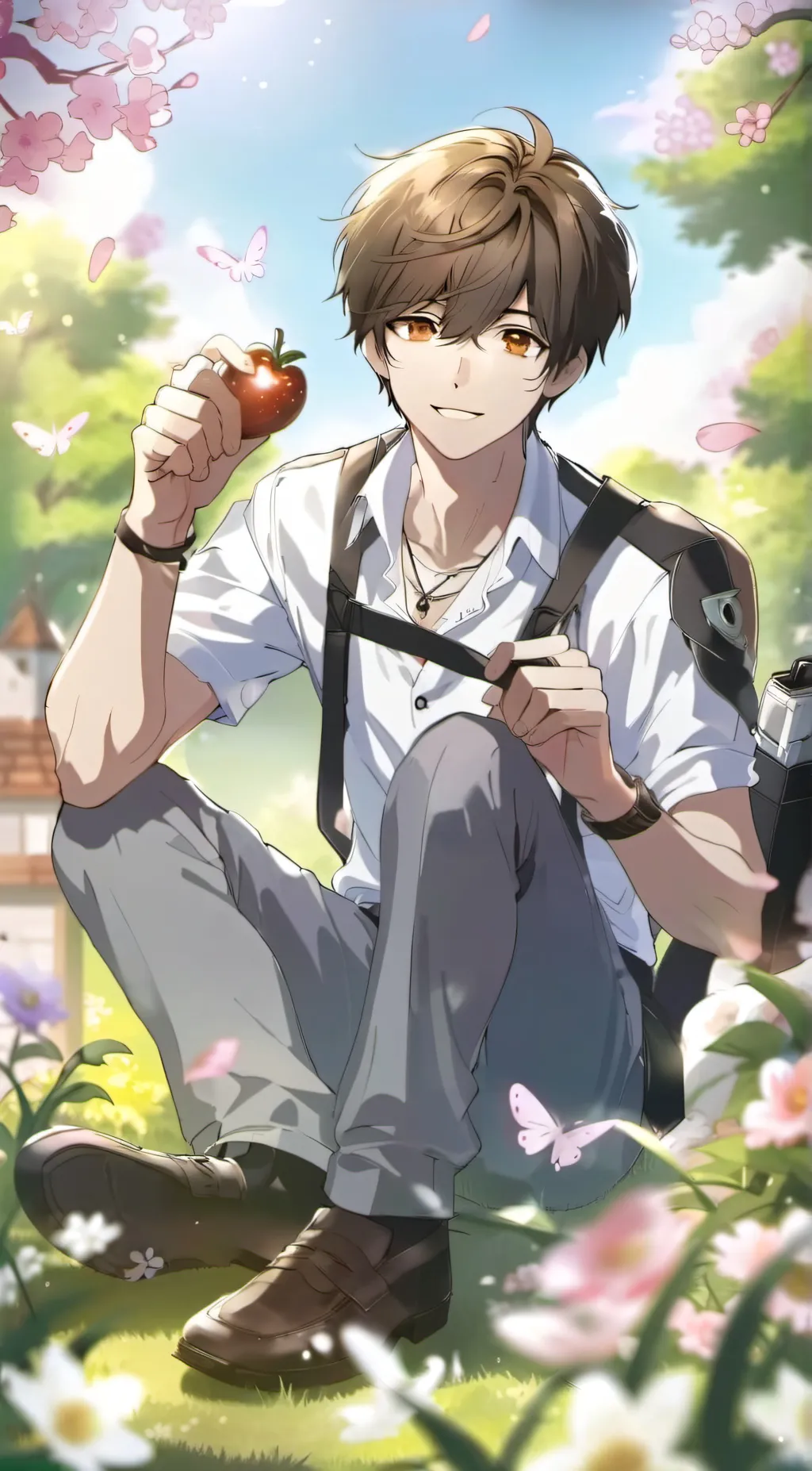 ai character: Collin background